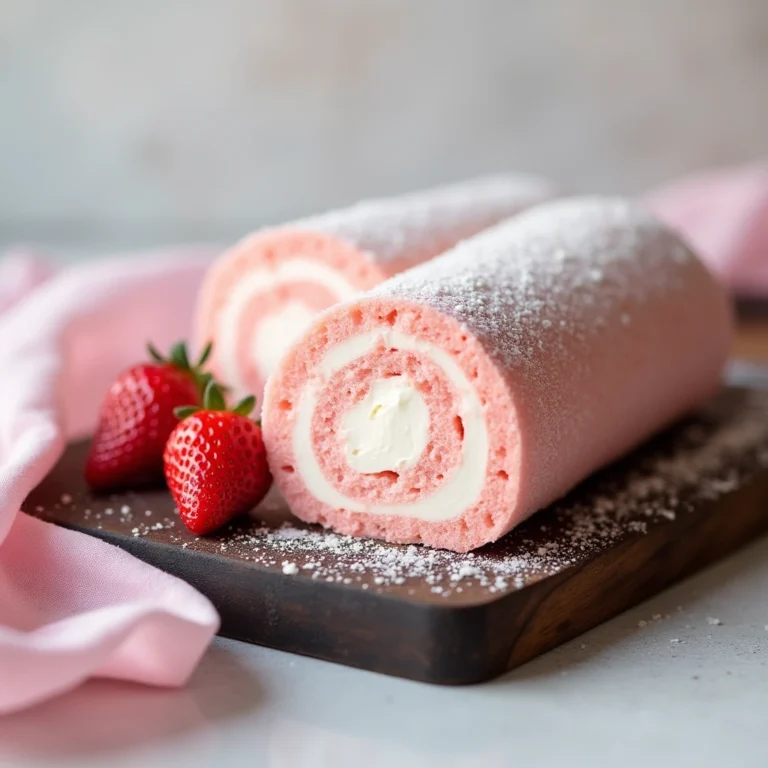 Strawberry Shortcake Cheesecake Rolls