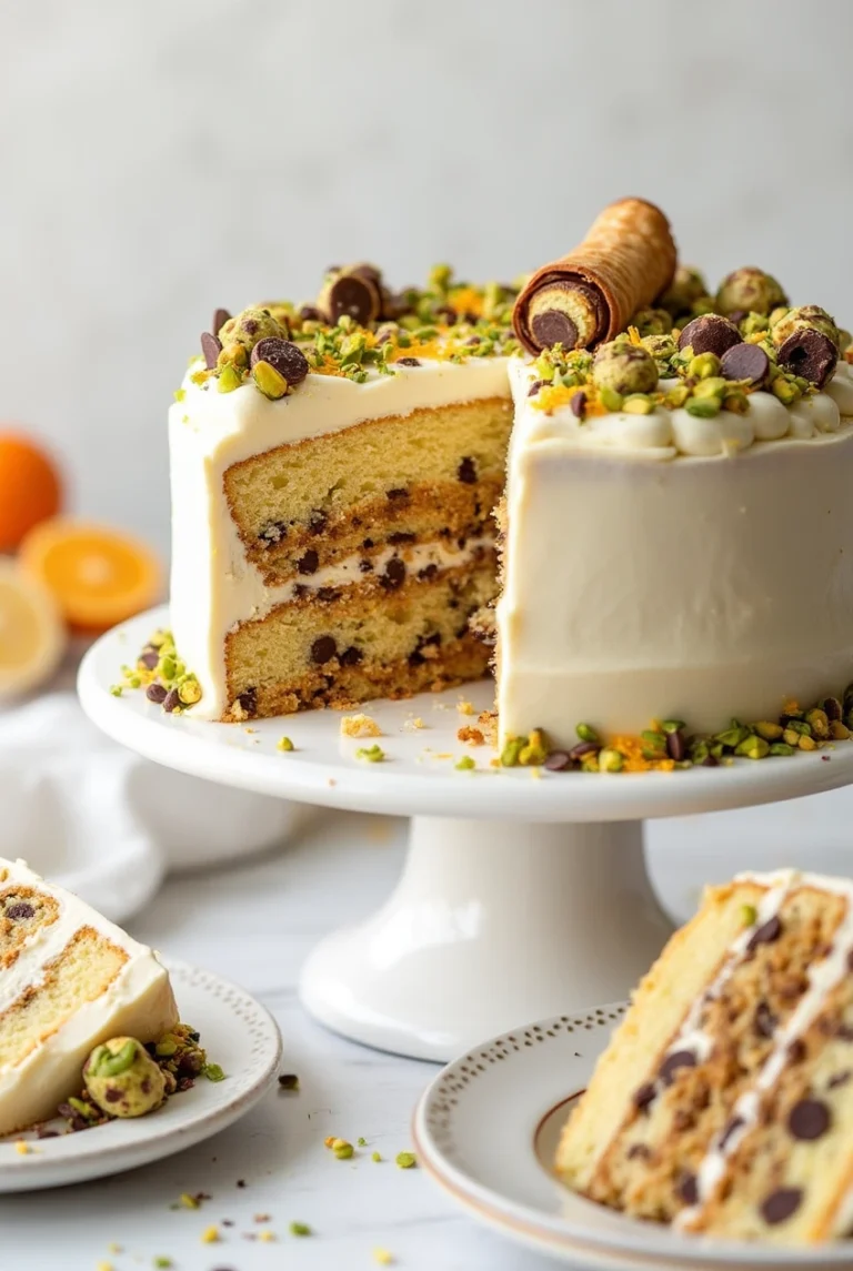 cannoli cake