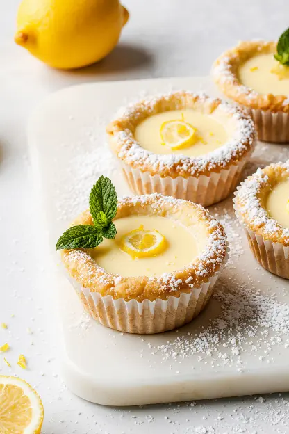 Baby Lemon Impossible Pies