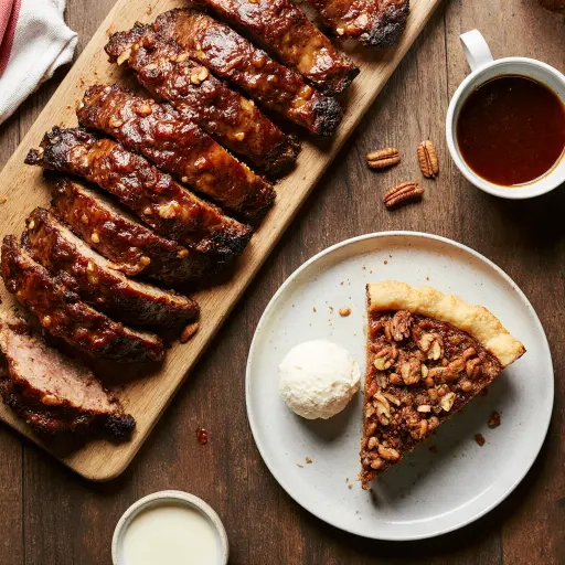 Sticky Maple Ribs with Pecan Crumble – A Viral BBQ Recipe You Need to Try