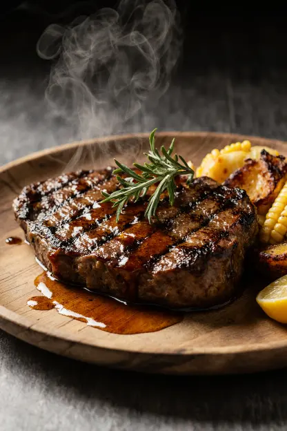 Ultimate Honey Bourbon Steak – Sweet, Smoky & Perfectly Grilled